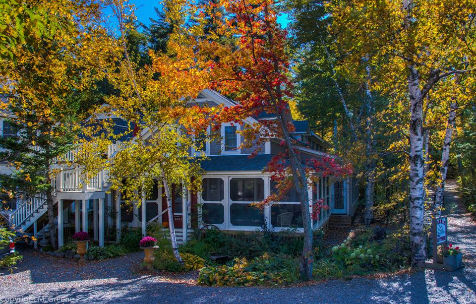 Big Moose Inn in the fall