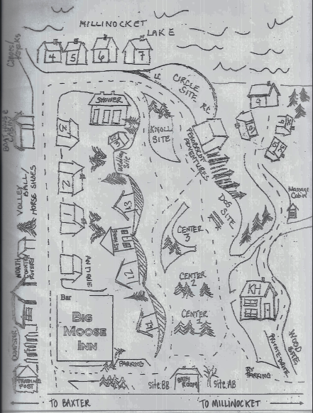 Big Moose Inn Sitemap