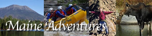 Maine outdoor adventures and recreational vacation trips