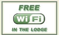 Free WiFi in the Lodge
